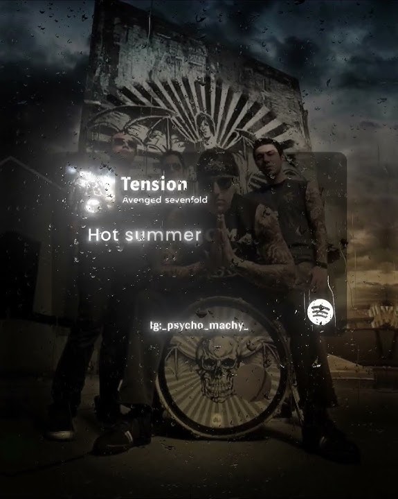 Avenged sevenfold - tension (#whatsappstatus #alightmotion #subscribe ) Like and share for more.