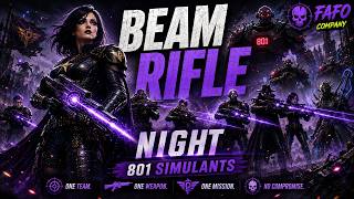 BEAM RIFLES ONLY! ⚡ Can an Entire Team Beat 801 Simulants | City of Heroes Homecoming