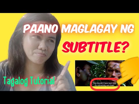 Video: Paano Magdagdag Ng Mga Subtitle Sa Avi