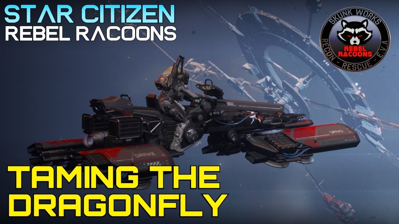 Rebel Racoons Dragonfly Deployment from Dropship - Rebel Racoons - Star Citizen - YouTube
