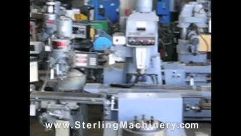 9" x 42" Used Bridgeport Vertical Mill, Mdl. Series 1, X Table Power Feed, Knee Power Feed, ...
