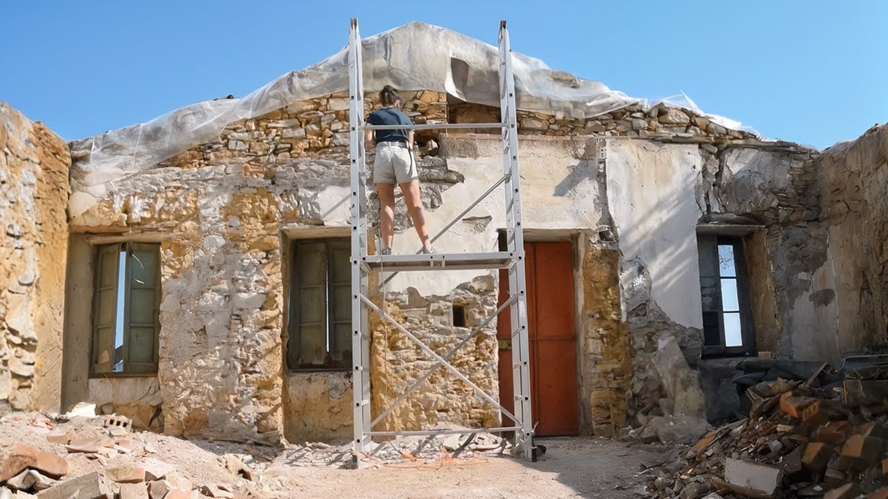 Couple Transforms Abandoned Stone House Into Dream Home | by @ateliermavi