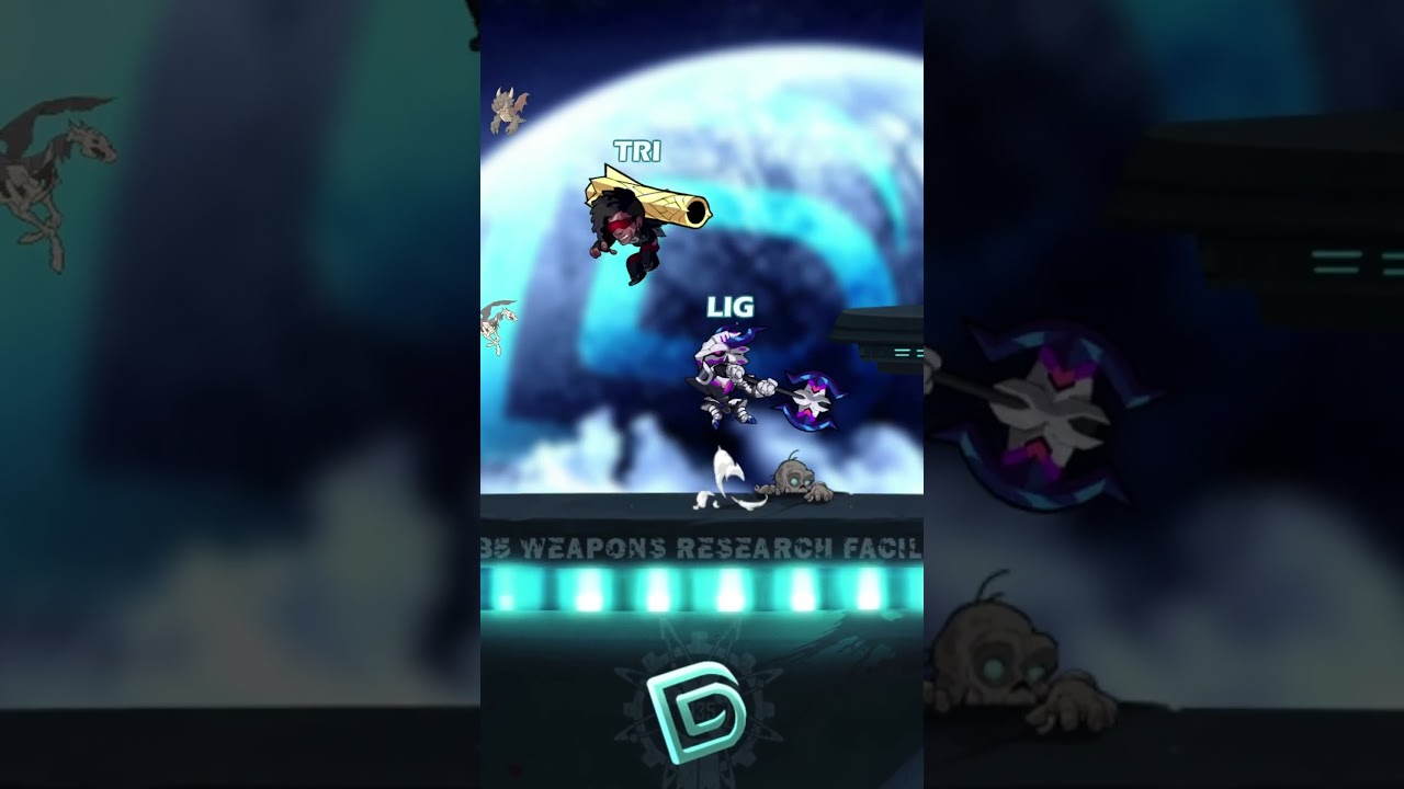 I Axecidently destroyed them  #brawlhalla