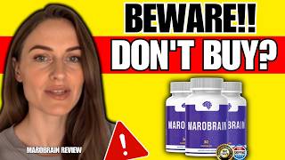 MAROBRAIN REVIEW (❌SCAM OR LEGIT?✅) Marobrain Reviews - Marobrain Work? Marobrain Amazon Review 2026