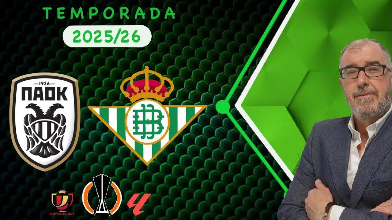 Vídeo Análisis Jornada 7 Uefa Europa League. Paok - Real Betis