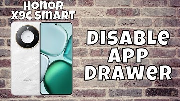 How to Enable App Drawer on Honor X9c Smart - Disable App Drawer