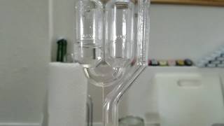 Double Bubble Airlock in slow motion