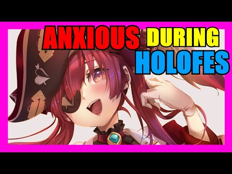 【Hololive】Marine: Anxious During HoloFes Live【Eng Sub】