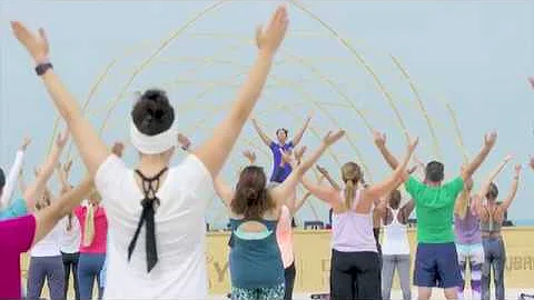Teresa Kennedy at XYoga Dubai Festival March 2018