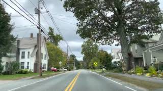 Chester, Vermont DownTown WALKING TOUR in 4K