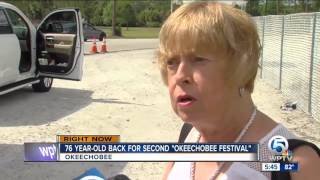 76-year-old back for second "Okeechobee Festival"