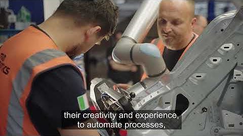Drim Robotics innovative collaborative spot welding aplication with Universal Robots 20 cobot.