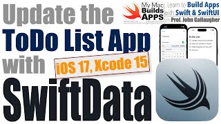 SwiftData! Updating a Simple ToDo List App (Ch. 5 BONUS) screenshot 4