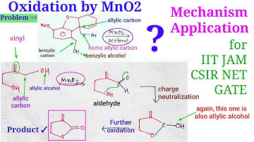 Oxidizing Reagents MnO2, Mechanism, scope & Application for @IITJAMCHEMISTRYSmartStudy