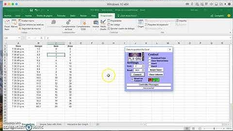 Comunicación entre Arduino y Microsoft Excel