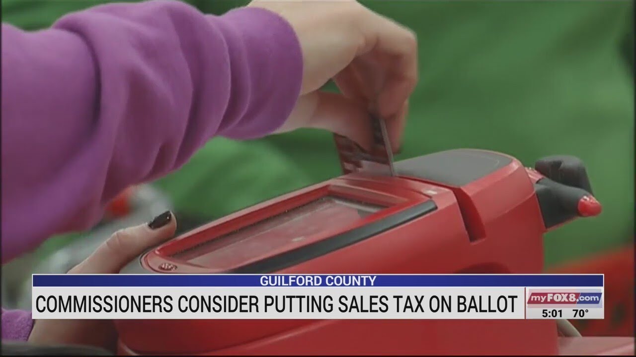 Guilford County commissioners consider putting sales tax on ballot