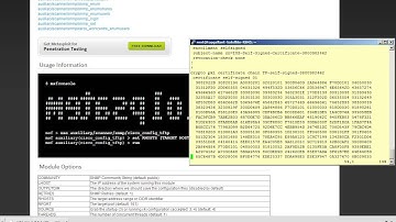 Using NMAP Metasploit and John the Ripper