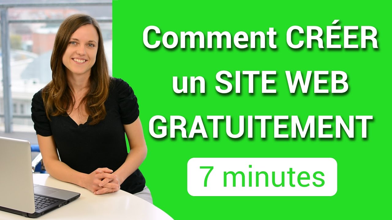 Comment créer un site web gratuitement  7 minutes  YouTube