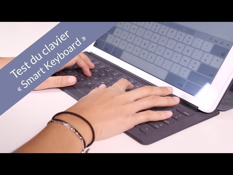 Test du clavier Smart Keyboard pour iPad Pro