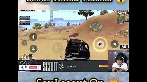 Scout killed hacker #SCOUT #MORTAL #TANMY #CARRYMINATI #PUBG #BGMI #SHORT #HACKER #YTSHORTS #DYNMO