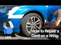 How to Repair a Dent on a Wing - Audi A3