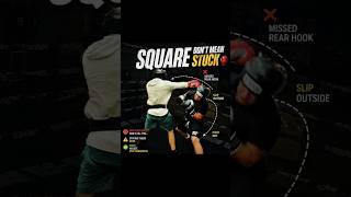 SQUARED UP DON'T MEAN YOUR STUCK‼️ LEARN THIS FOOTWORK #boxing #boxingtraining #sparring