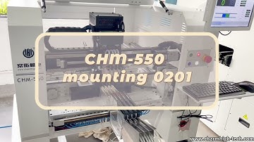 4 Heads CHM550 CHM551 pick and place 0201 perfect precision