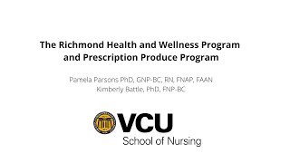 How the Richmond Health and Wellness Program is Creating a Healthier Richmond Community