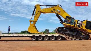 CAT6015 Excavator new release going to mining site