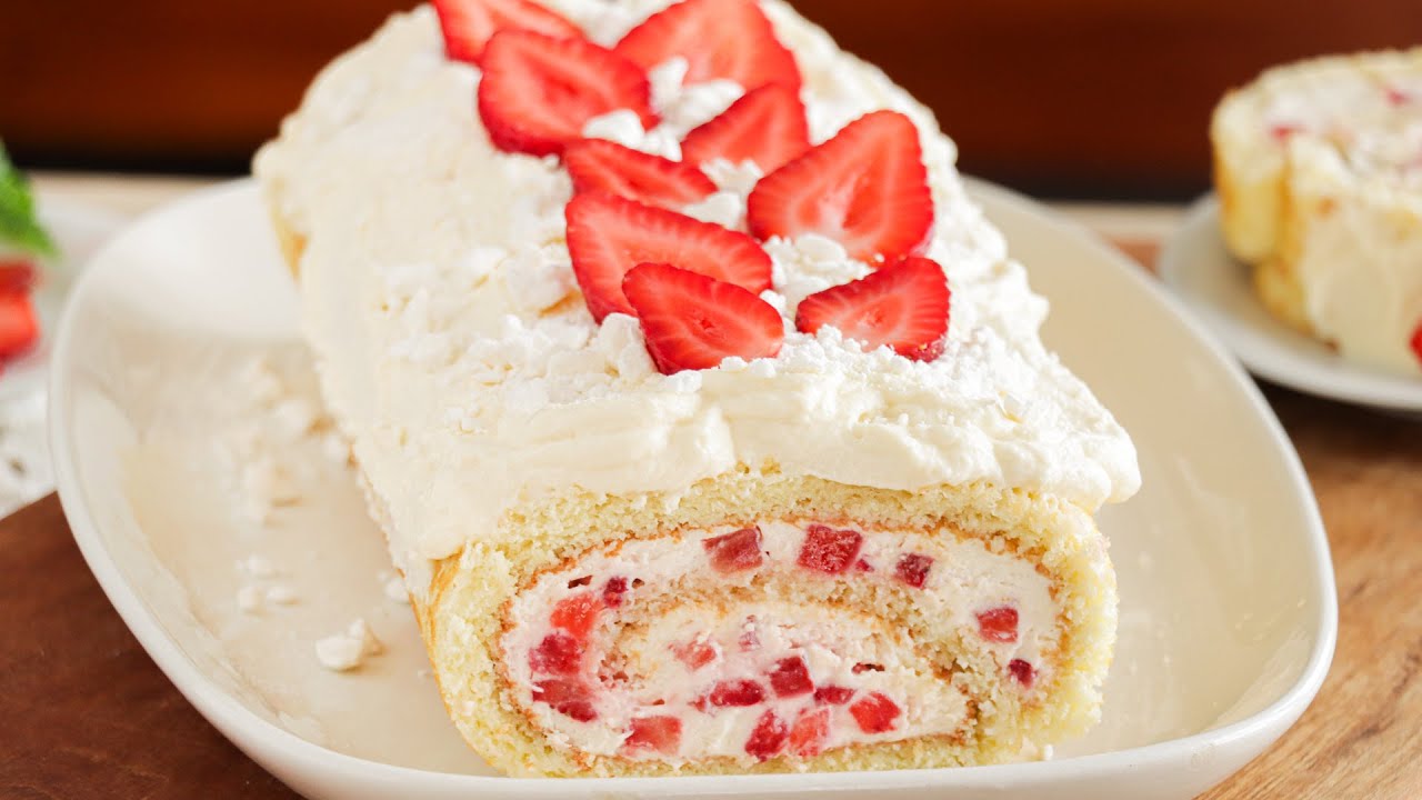 PIONONO DULCE con Crema y Frutillas | Con Masa Casera - CUKit!