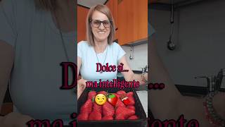 Non è uno sgarro #youtubeshorts #shorts #cioccolatofit #fragole