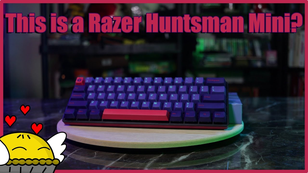 I Made This Keyboard Look Custom  Modding the Razer Huntsman Mini 