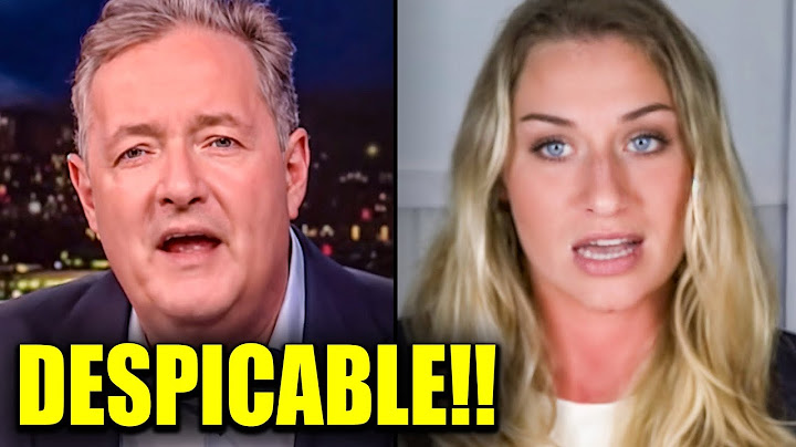 Piers Morgan SPEECHLESS As Bigoted Influencer ADMITS It ALL