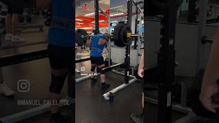 Squats 395 Lbs x2   #squat #powerlifting #ny
