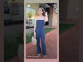 Macacão Tomara que caia azul marinho risca de giz, Blessed by Ingrid #moda #fashion  #dress #look