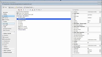V11 Dialog Component - Data Binding - Saving Records SS Actions 1