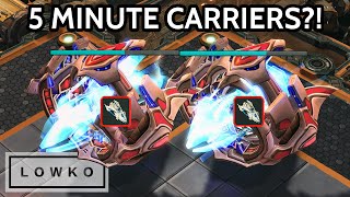 Classic's Risky Carrier Rush... FAILS! (StarCraft 2)