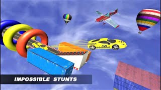 Taxi Stunt Master 3D Car GT Drive Mega Ramp Game - Impossible Car Stunts Racing - Android GamePlay#2 screenshot 5