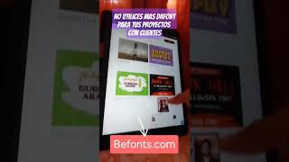 Te dejo 3 sitios web para utilizar fonts con sus licencias comerciales gratuitas🖐💥 #video #shorts