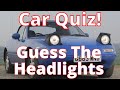 Car Quiz #3 Headlights