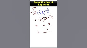 A Nice math Olympiad simplification #olympiad #mathematics #maths #exponents #logarithm