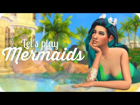 the-mermaid-princess-|-let's-play-the-sims-4-island-living---ep-1