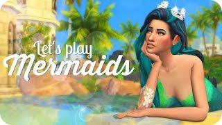 THE MERMAID PRINCESS | Let's Play The Sims 4 Island Living - EP 1
