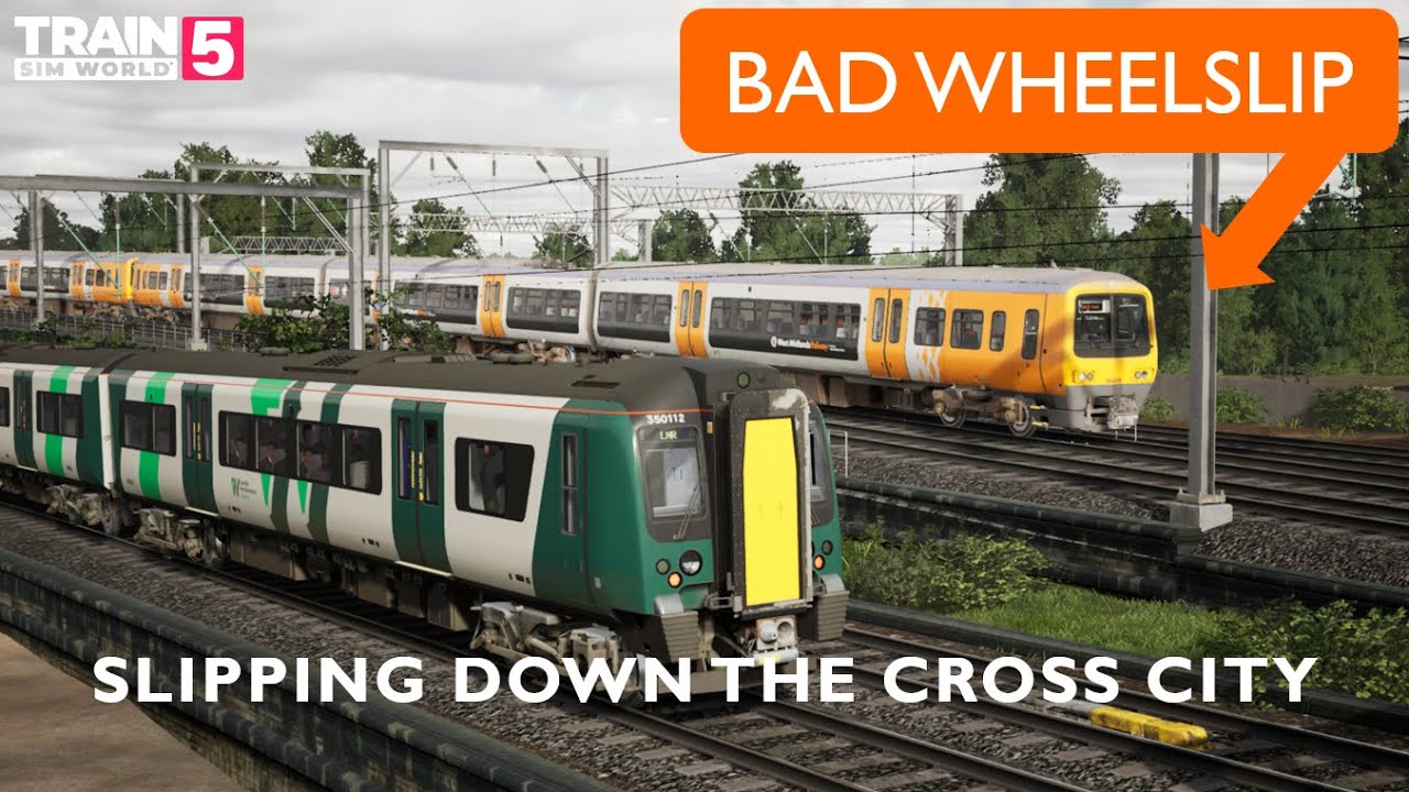 {1K Special} Slipping Down the Cross City | TSW5 Birmingham Cross City | Class 323 | Driver's POV