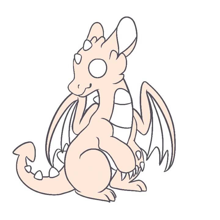 opal dragon speedpaint