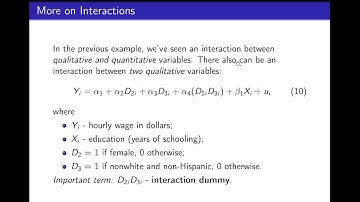 6.7. More on interactions between dummy variables
