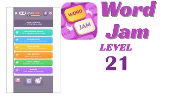 Word Jam Level 21 Walkthrough | Step-by-Step Guide 🧠 | Go Answer