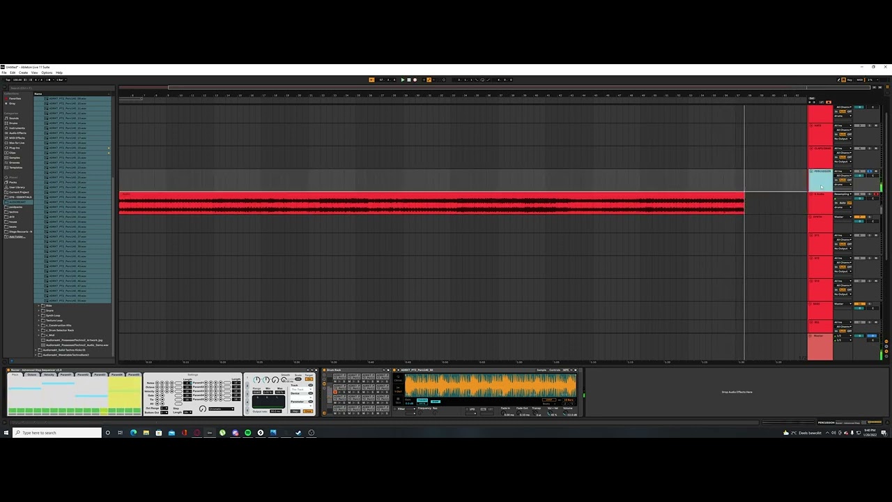 RANDOMIZED HARD TECHNO PERCUSSION