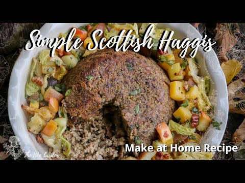 Easy Scottish Haggis Recipe   Traditional Basic Haggis Recipe