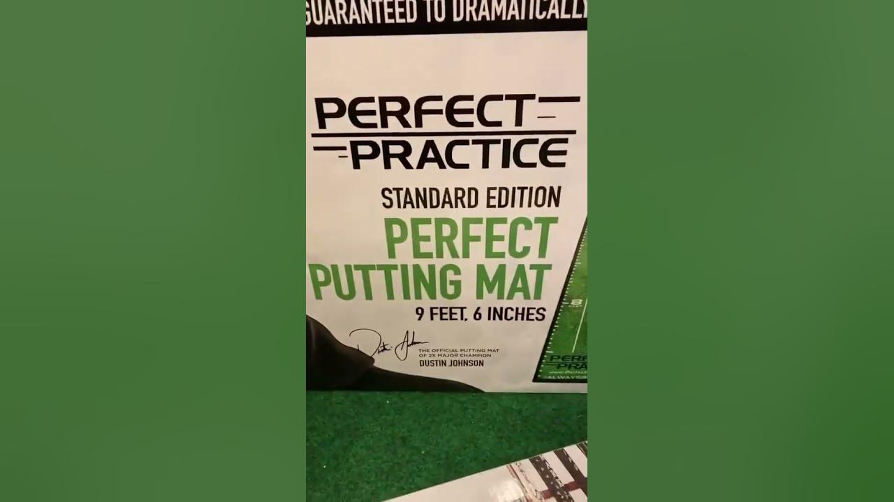 perfect practice putting matts are hands down the best YouTube